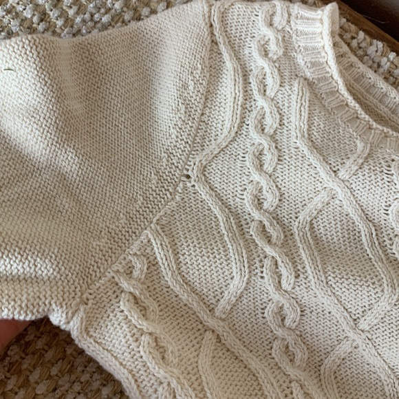NWOT Women’s Soft Surroundings Cable Knit Sweater Size Medium - Picture 8 of 8